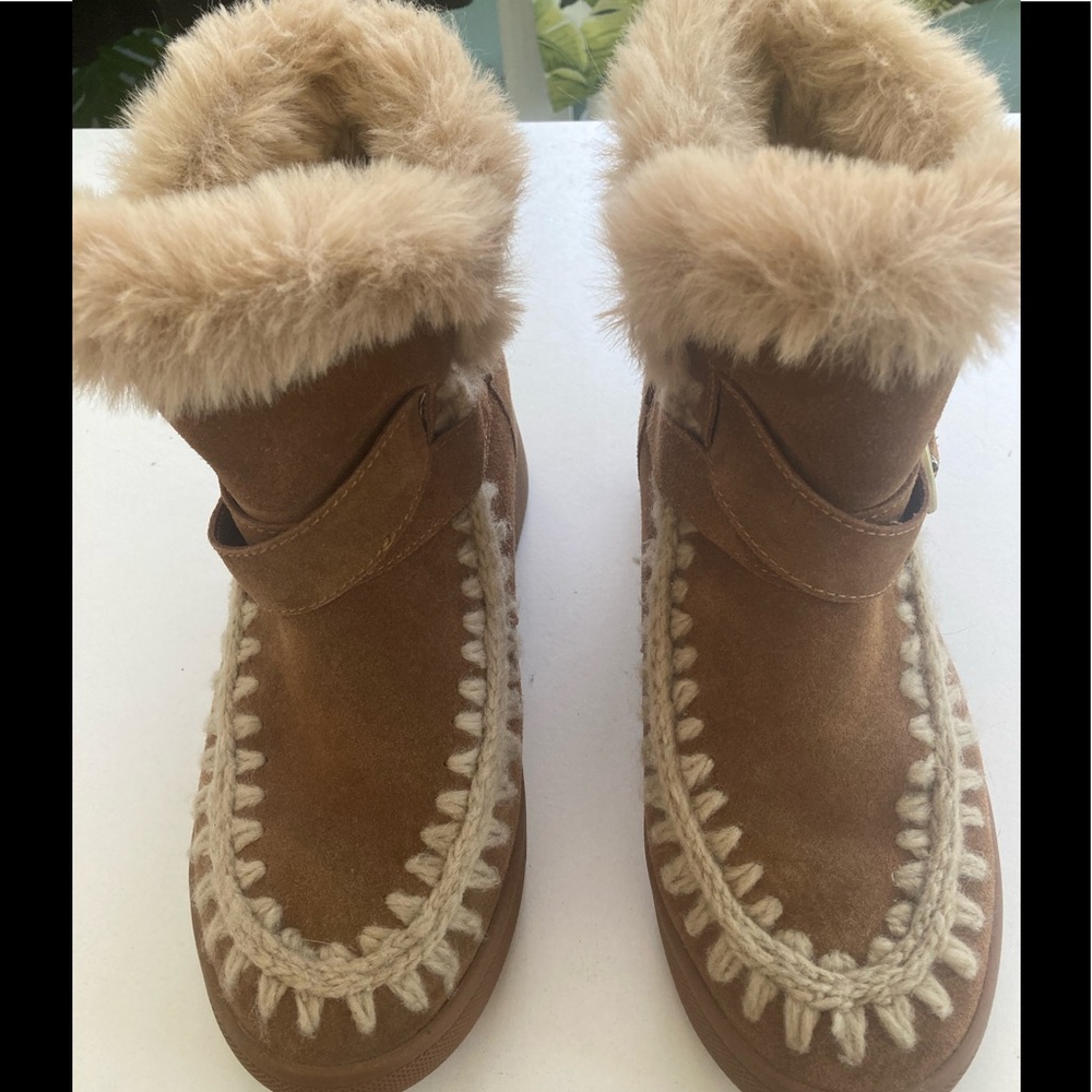 Aqua College suede waterproof winter boots